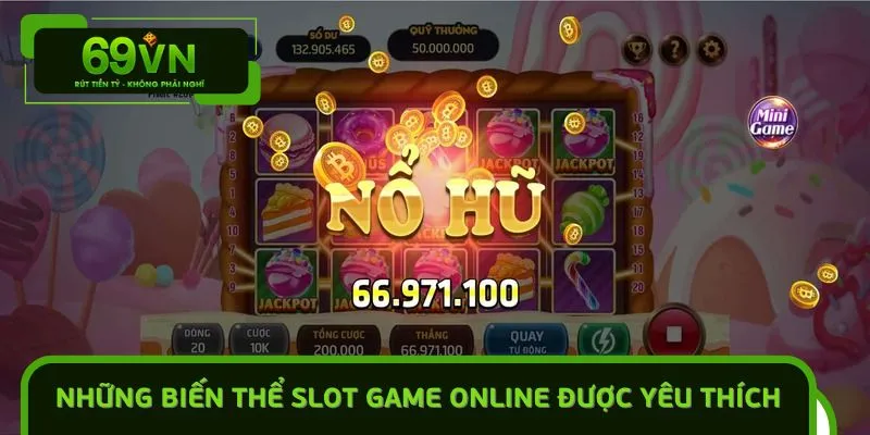 Những Biến Thể Slot Game Online Được Yêu Thích Nhất Hiện Nay